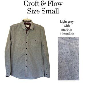 EUC Craft + Flow Men’s by and on down long sleeve shirt Size Small